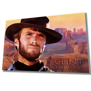 Clint Eastwood wall art – Graphic Art Poster