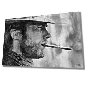 Clint Eastwood “The Outlaw” Wall art – Graphic Art Poster