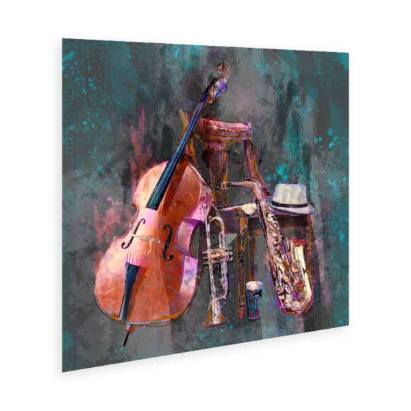 Irish Jazz Musical instruments "All That Jazz " Wall Art Poster