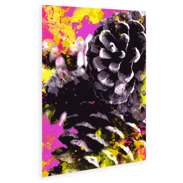 Pretty Pine Cones wall art poster