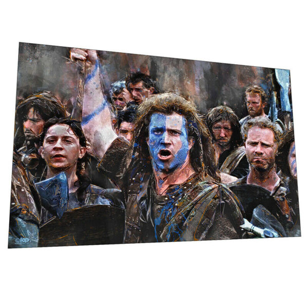 Braveheart and William Wallace "Freedom" Wall Art – Graphic Art Poster