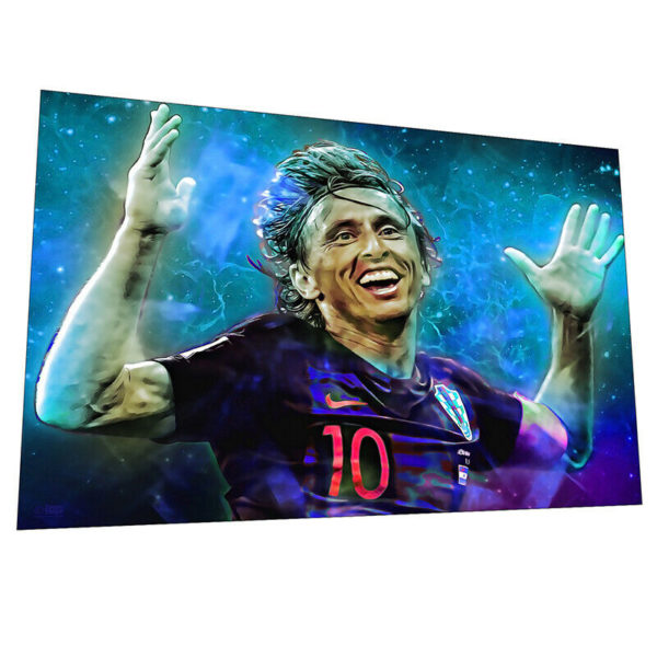 Croatia’s Luka Modrić – "Ballon d’or Boy" Football Wall Art – Graphic Art Poster