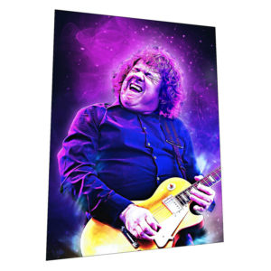 Skid Row and Thin Lizzy guitar legend "Gary Moore" Wall Art – Graphic Art Poster