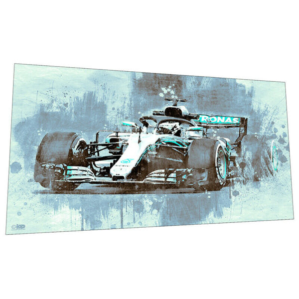 Mercedes Formula 1 Wall Art – Racing car Graphic Art Poster