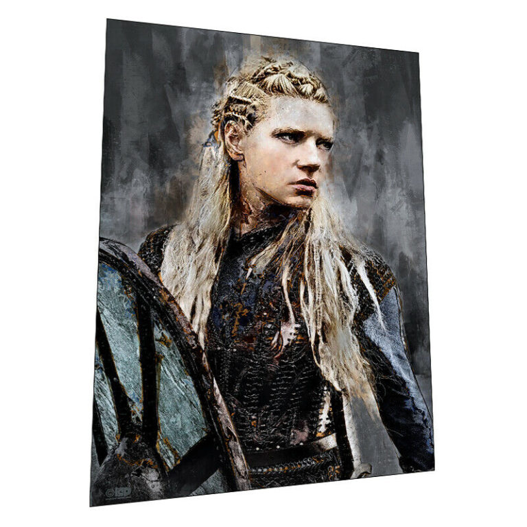 Vikings "Lagertha the Shieldmaiden" Wall Art Graphic Art Poster