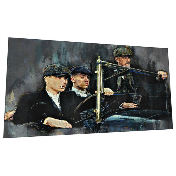 The Birmingham Peaky Blinders "Road Trip" Wall Art – Graphic Art Poster