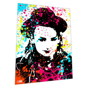 1980s glam legend "Boy George" Wall Art – Graphic Art Poster