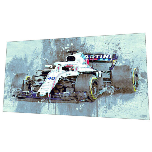 Williams Formula 1 Wall Art – Racing car Graphic Art Poster