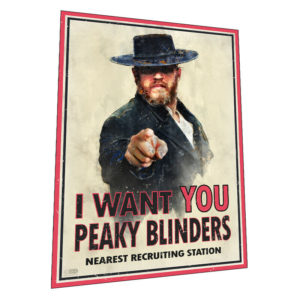 The Birmingham Peaky Blinders " We Want You" wall art – Graphic Art Poster