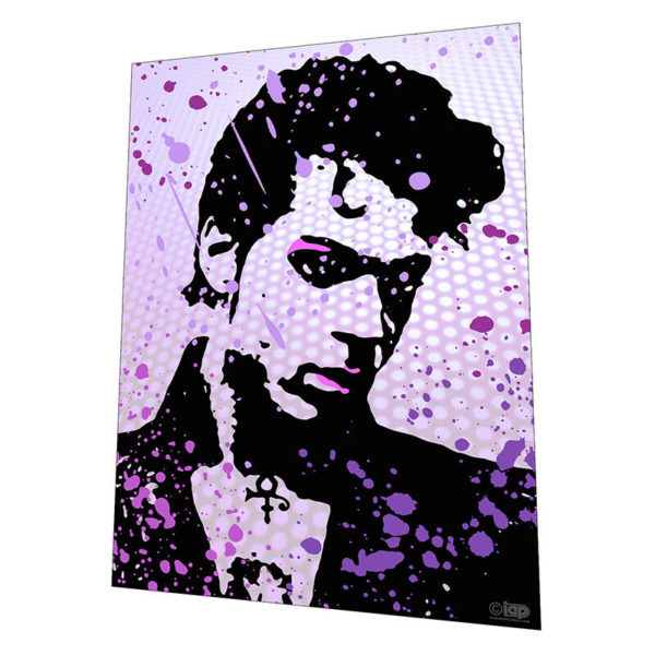 1980s glam legend Prince "Purple Rain" Wall Art – Graphic Art Poster