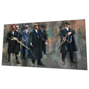 The Birmingham Peaky Blinders "Bring It On" Wall Art – Graphic Art Poster