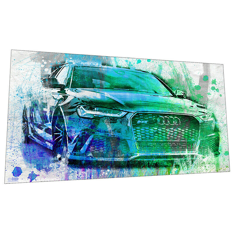 Audi RS6 Quattro Wall Art - Graphic Art Poster - Irish Art Posters
