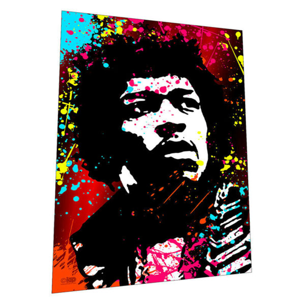 Jimi Hendrix Wall Art – Graphic Art Poster