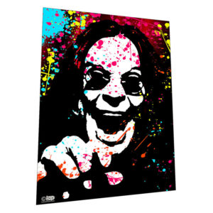 The amazing Black Sabbath rocker "Ozzy Osbourne" Wall art – Graphic Art Poster
