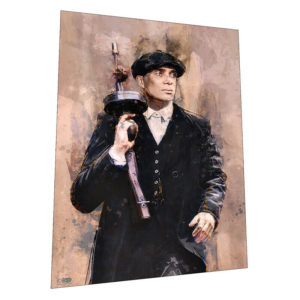 The Birmingham Peaky Blinders "Armed; Wall Art – Graphic Art Poster